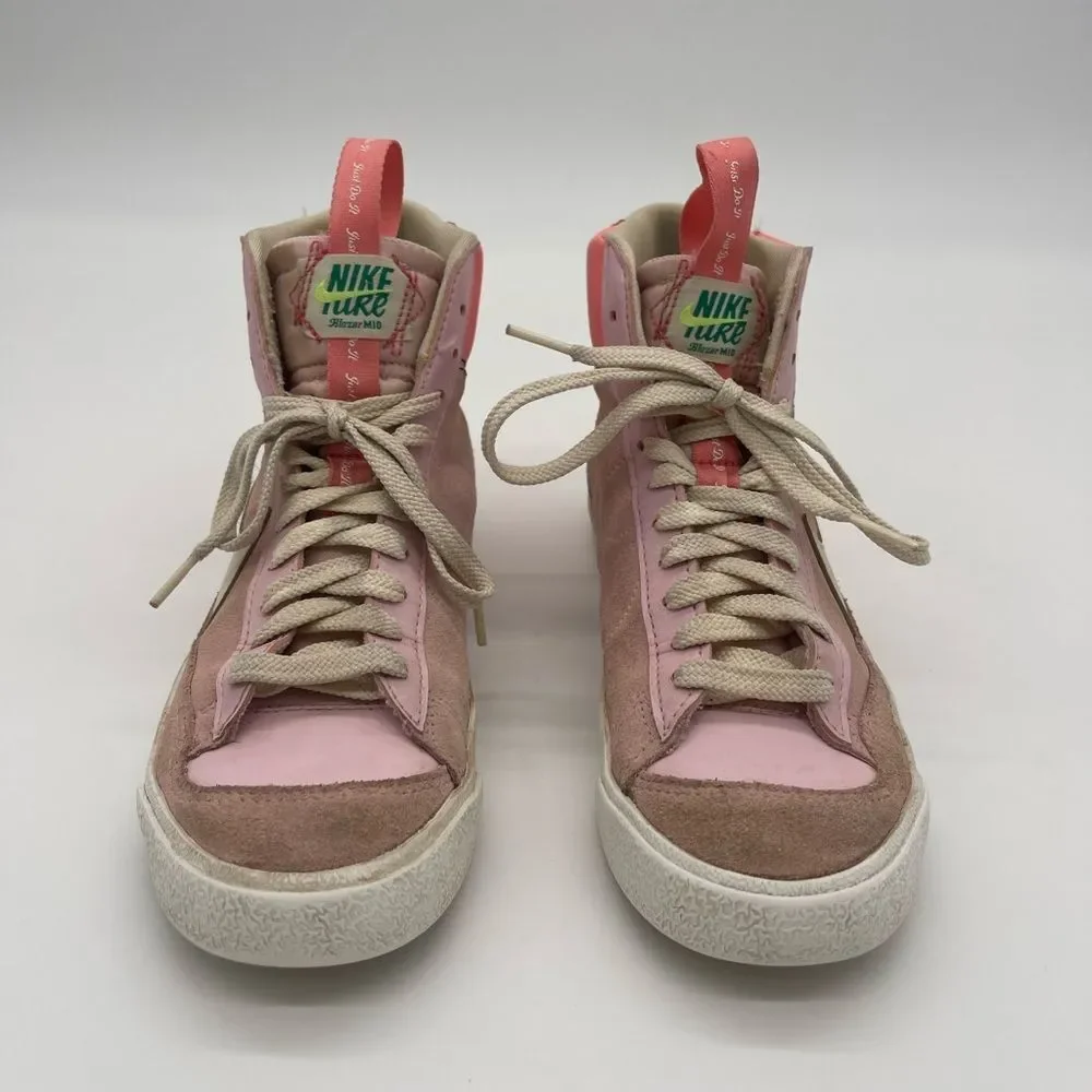 Pink Custom Nike Blaze Kids Shoes